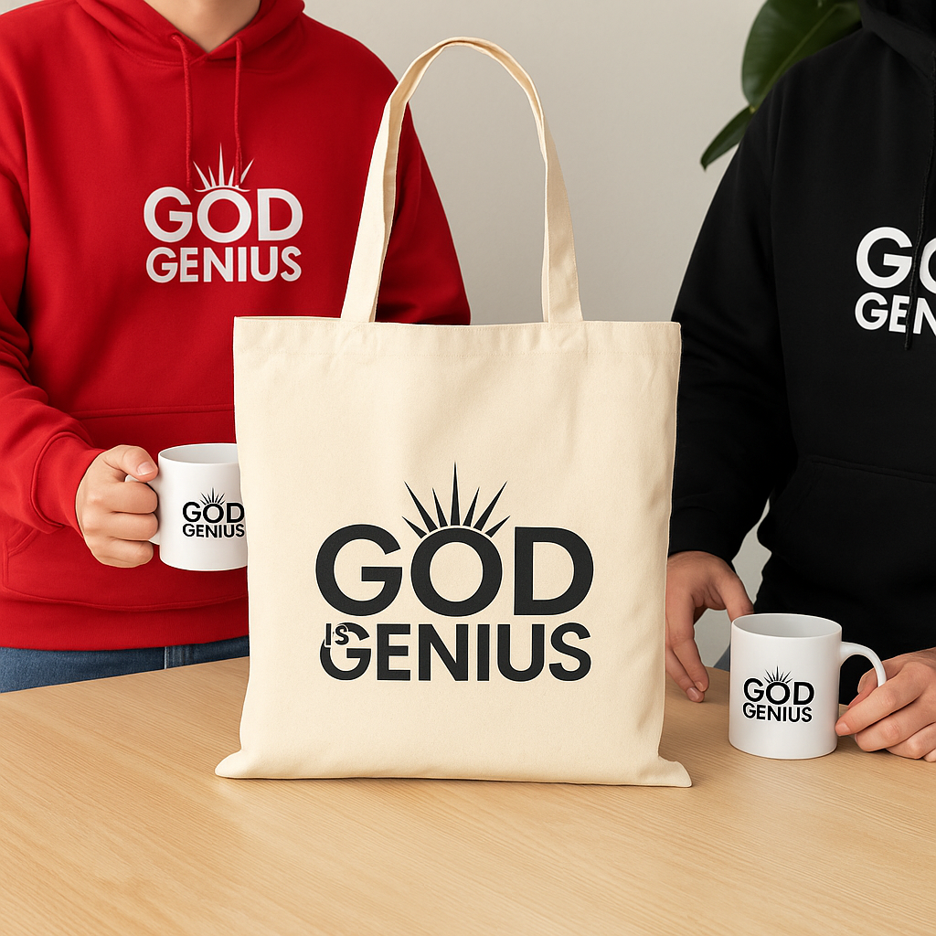 GOD IS GENIUS™ Ceramic Coffee Mug