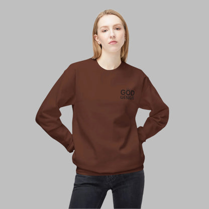 God is Genius™  Word Puzzle Sweatshirt
