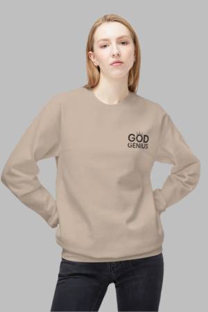 God is Genius™  Word Puzzle Sweatshirt