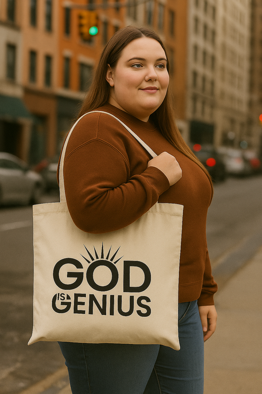 God is Genius™ Tote Bag