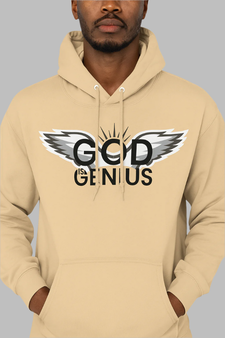 God is Genius™ Angel Wings Hoodie